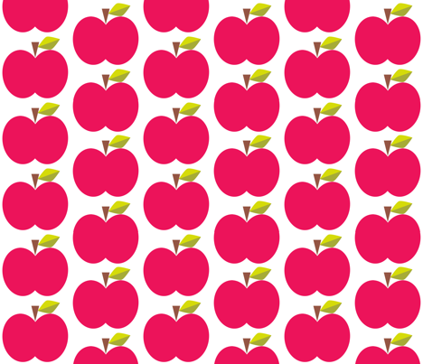 Apple_Motif fabric by aliceapple on Spoonflower - custom fabric