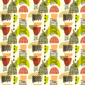 Modern Barkcloth