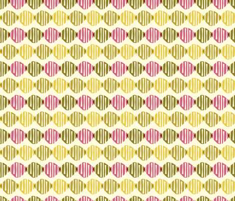 Retro Cha Cha fabric by rightbrainjane on Spoonflower - custom fabric