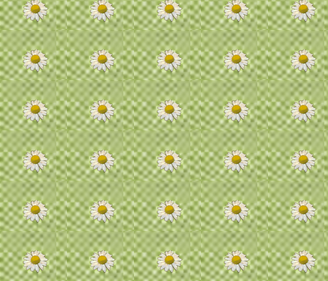 little_daisy fabric by silverspoon on Spoonflower - custom fabric