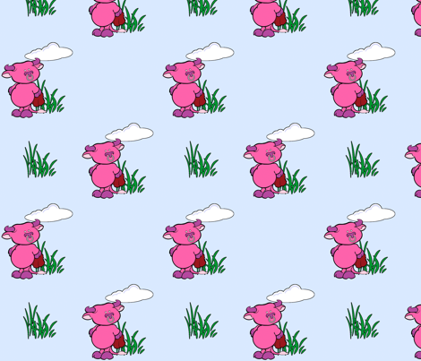 Bullshtick fabric by arcana-j on Spoonflower - custom fabric