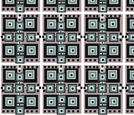 robot_blocks fabric by silverspoon on Spoonflower - custom fabric
