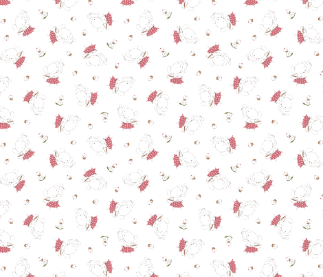 BakerPINK fabric by triciatharp on Spoonflower - custom fabric