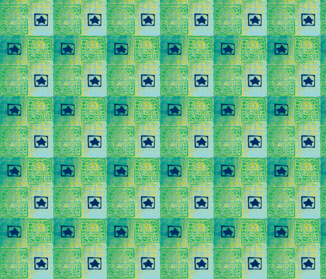 bright_holiday_octopus-ch fabric by steph_tichenor on Spoonflower - custom fabric