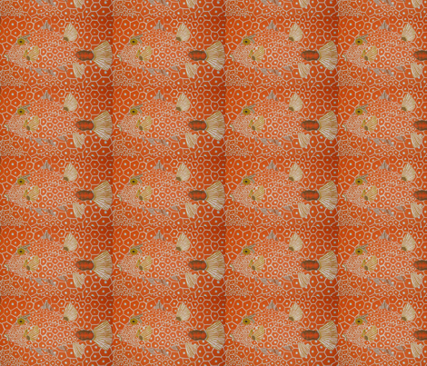 fishie. (cropped) fabric by steph_tichenor on Spoonflower - custom fabric