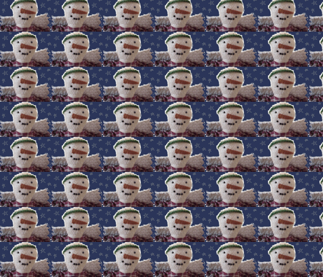 Snow Angel fabric by disgusted_cats on Spoonflower - custom fabric