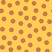 Agrata:  Dots on gold  ©2010 by Jane Walker