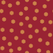 Agrata:  Dots on red  ©2010 by Jane Walker