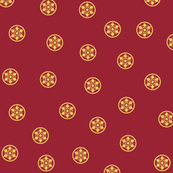 Agrata:  Dots on red  ©2010 by Jane Walker