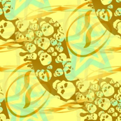 Seamless Stars n'Skulls
