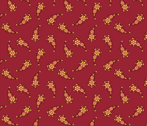 Agrata: Paisley Sprinkle  ©2010 by Jane Walker fabric by artbyjanewalker on Spoonflower - custom fabric
