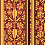 Agrata:  Paisley Stripe  ©2010 by Jane Walker