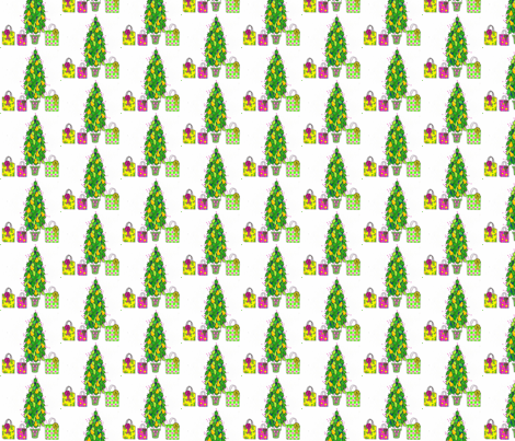 holly_tree_copy_ed fabric by connielou on Spoonflower - custom fabric