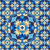 Burian Blue:  Accent   ©2010 by Jane Walker