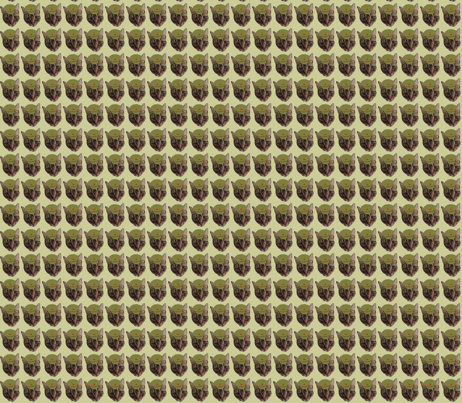 Chairman Meow fabric by disgusted_cats on Spoonflower - custom fabric
