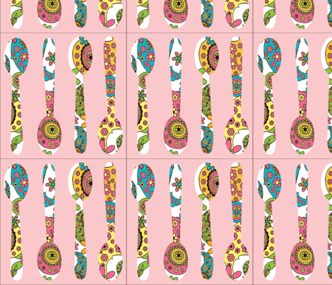 flower_power_spoon_flowers-ch-ed fabric by doodledaisies on Spoonflower - custom fabric