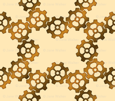 Steampunk Gears © by Jane Walker