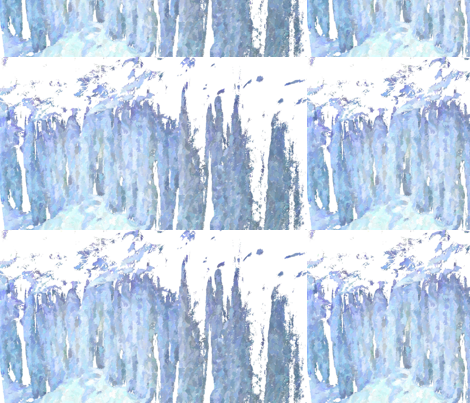 Ice_Wall fabric by simplydolling on Spoonflower - custom fabric