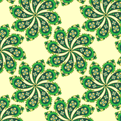 Burian Green:  Paisley   ©2010 by Jane Walker