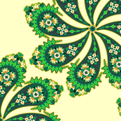 Burian Green:  Paisley   ©2010 by Jane Walker