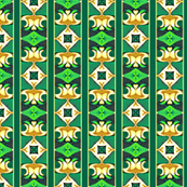 Burian Green:  Stripe   ©2010 by Jane Walker