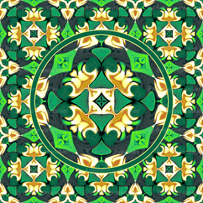 Burian Green:  Accent   ©2010 by Jane Walker
