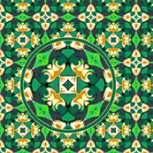 Burian Green:  Accent   ©2010 by Jane Walker