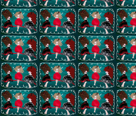 The_Ta_Ta_Dolls fabric by cathycomora on Spoonflower - custom fabric