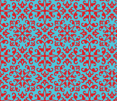 contessa - crimson whisper fabric by pixeldust on Spoonflower - custom fabric