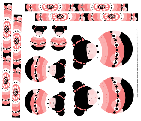 What A Doll ! fabric by designsbychelsee on Spoonflower - custom fabric