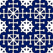 Ship to Shore - Bold Blue