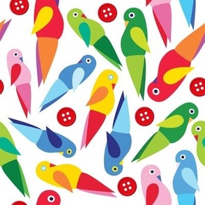 Polly - White/Red
