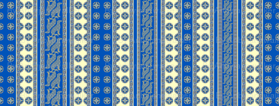 Burian Blue:  Greyhound Stripe   ©2010 by Jane Walker