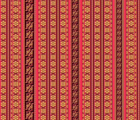 Agrata: Greyhound Stripe  ©2010 by Jane Walker fabric by artbyjanewalker on Spoonflower - custom fabric