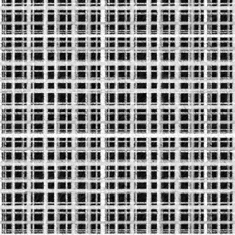 Multi Check - Black fabric by kristopherk on Spoonflower - custom fabric