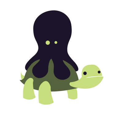 Octopus & Turtle