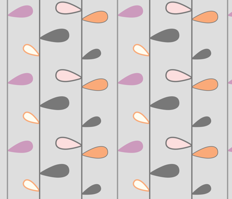 drop_background_orange_pink fabric by ruthiepearl on Spoonflower - custom fabric