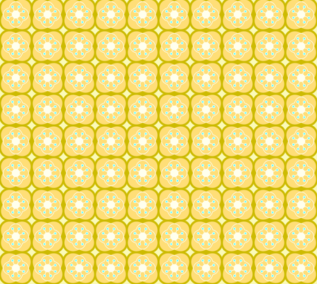 flower_stamen_yellow_green fabric by ruthiepearl on Spoonflower - custom fabric