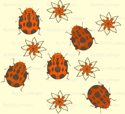 lady_bug_and_flowers