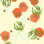 poppy_and_leaves