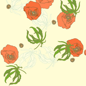 poppy_and_leaves