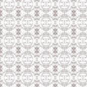 Marbled Repeat - White