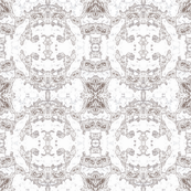 Marbled Repeat - White