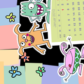 Monster Calendar 2010