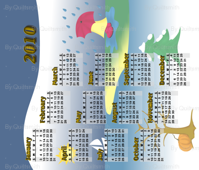 Calendar 2010 - The Spirit of 2010