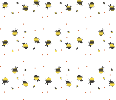 avispas fabric by anacrus on Spoonflower - custom fabric