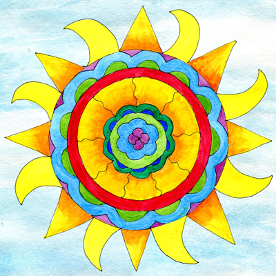 Winter Solstice Sun