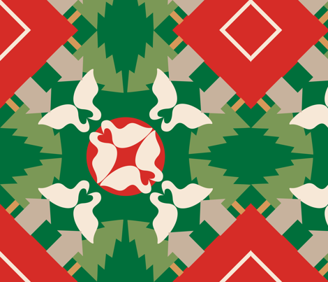 holiday1a fabric by adriprints on Spoonflower - custom fabric