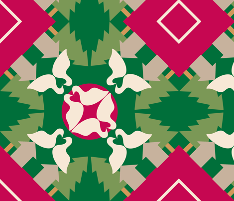 holiday1b fabric by adriprints on Spoonflower - custom fabric