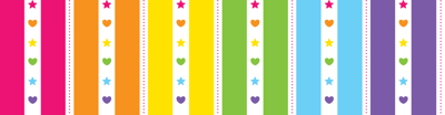 Candy Necklace Stripes